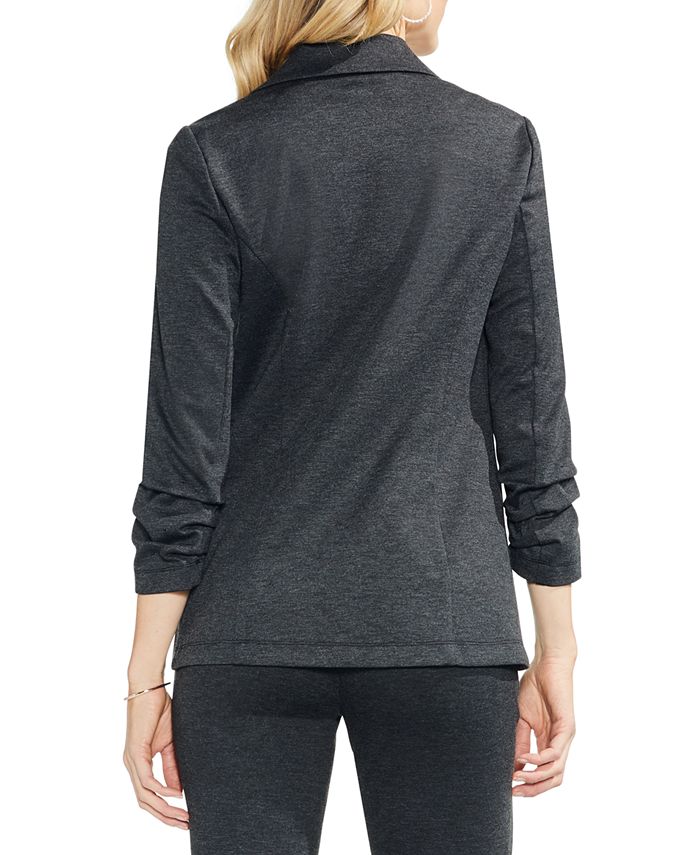 Vince camuto ruched sleeve blazer sale