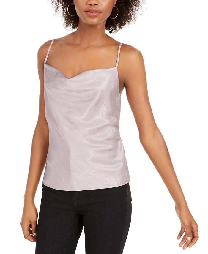 LEYDEN Cowlneck Jacquard Camisole Macy's