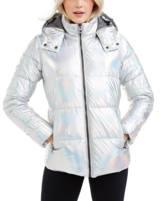 GUESS Diana Iridescent Puffer Jacket 
