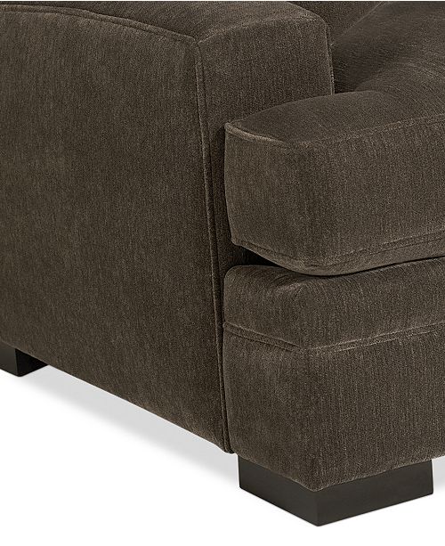 Furniture Teddy 47" Fabric Living Room Chair, Created for Macy's