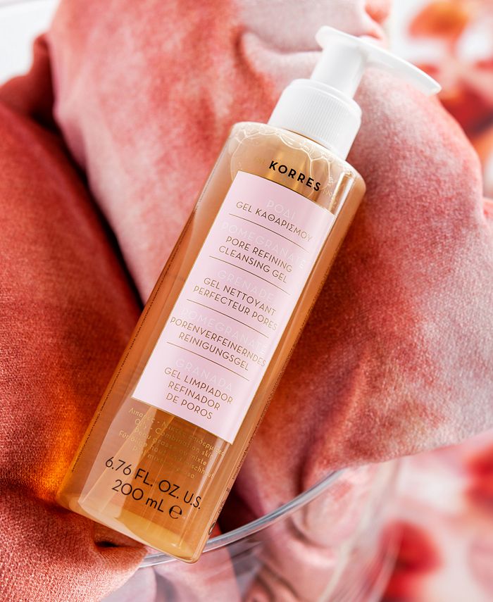 KORRES Pomegranate Pore Refining Cleansing Gel, 6.76oz. Macy's