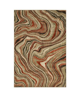 Scott Living Expressions Sediment Area Rug - Macy's
