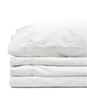 Jennifer Adams Relaxed Cotton Sateen Queen Sheet Set Bedding