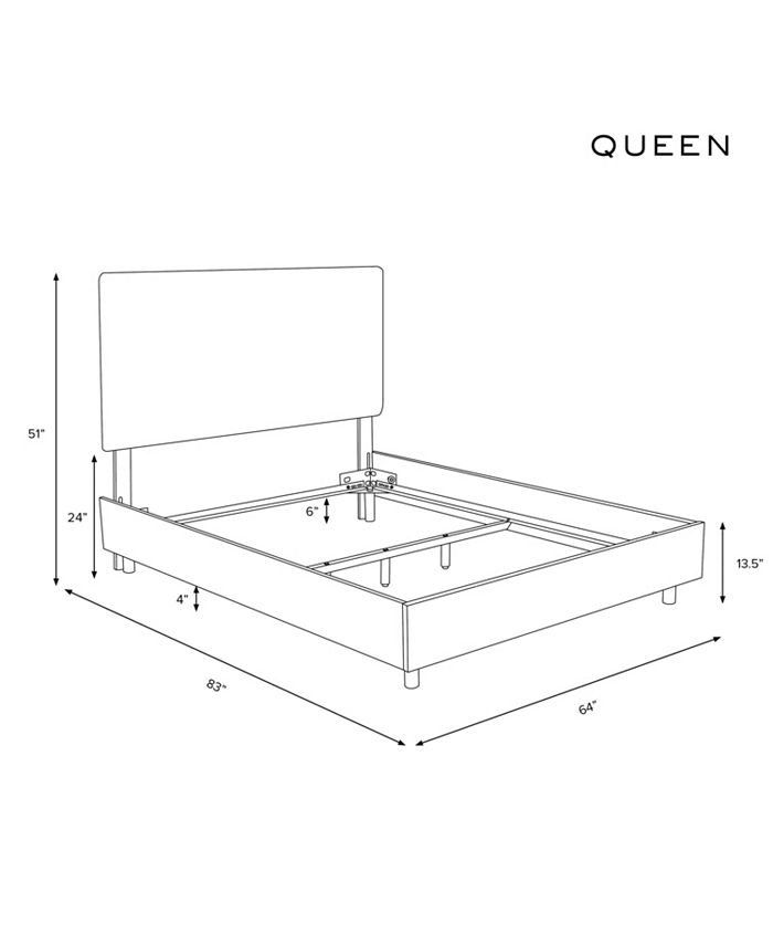 Macy's Henwood Queen French Seam Bed Macy's