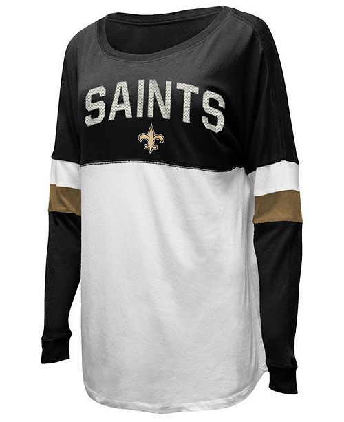 5th Ocean Women S New Orleans Saints Boyfriend T Shirt