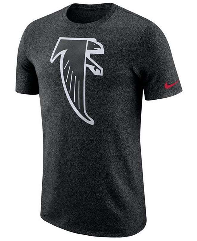 Nike Men's Atlanta Falcons Marled Historic Logo T-Shirt & Reviews ...