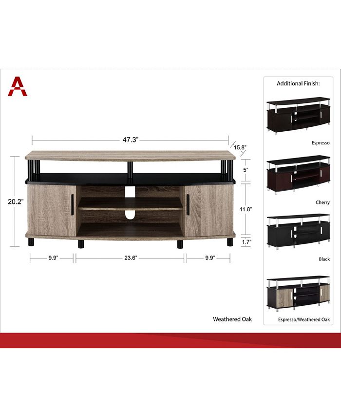 Ameriwood Home Carson TV Stand for TVs up to 50" Macy's