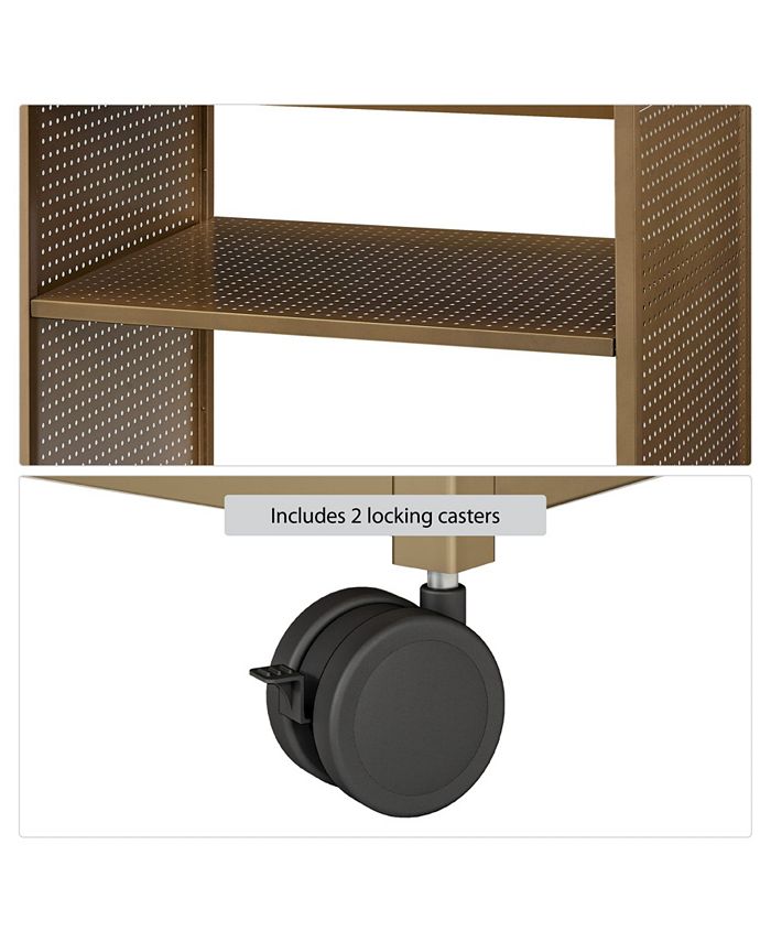 Novogratz Collection Novogratz Aubrie Bar and Serving Cart Macy's