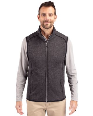 Men's Mainsail Sweater-Knit Full Zip Vest