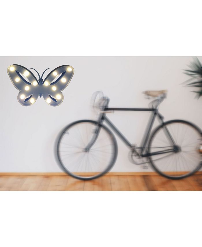 Creative Motion BatteryOperated Butterfly Light with 14 Lights Runs