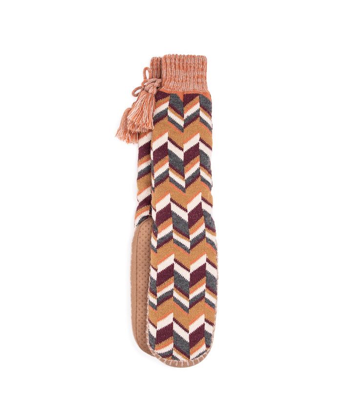 Muk Luks Women's Slipper Socks with Tassels Macy's