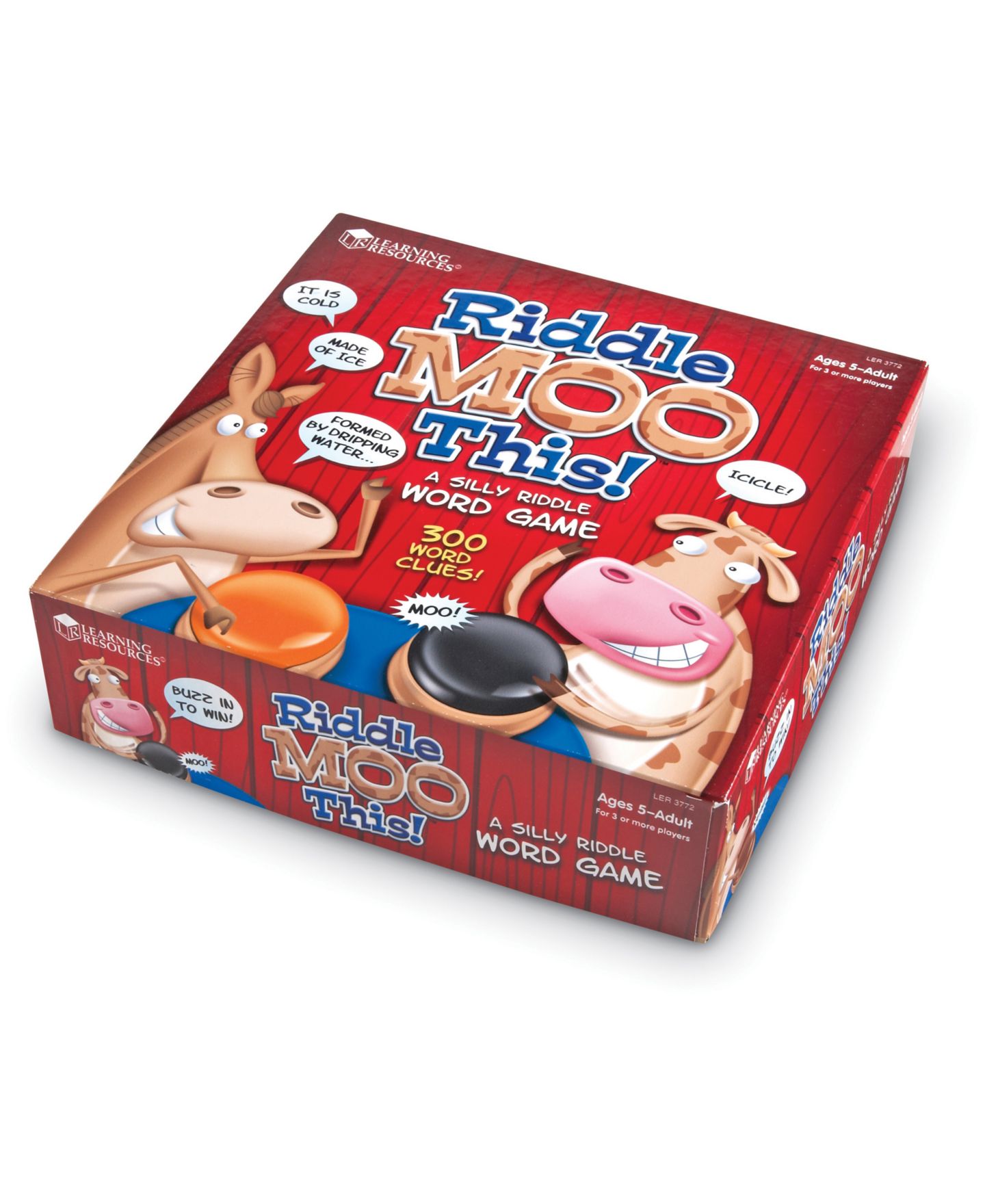 Детская игрушка Areyougame Riddle Moo This 150 Card Word Guessing Game, Ages 5+ — фото 9
