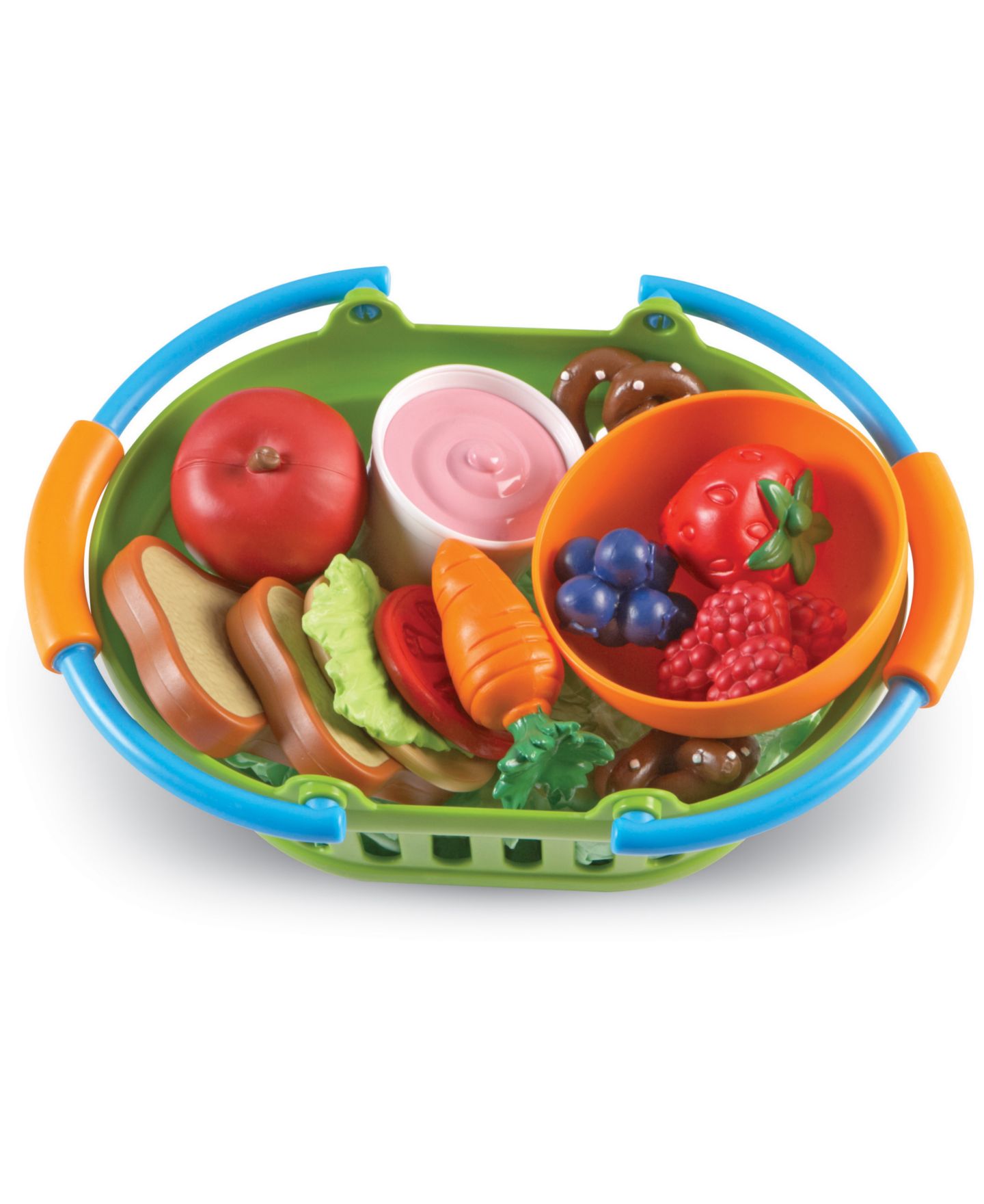 Детские игрушки Areyougame New Sprouts Healthy Lunch 15-Piece Play Food Set, Ages 2+ — фото 10