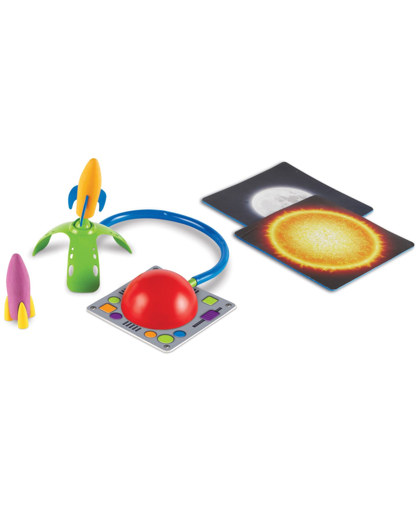Детские игрушки Areyougame Primary Science Leap Launch Rocket Gross Motor 5-Piece Rocket Launcher, Ages 3+ — фото 3