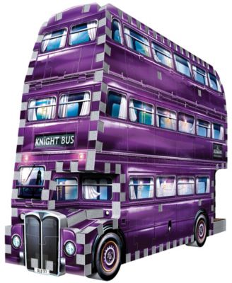 MasterPieces Puzzles Wrebbit Harry Potter Collection - The Knight Bus 3D Puzzle- 280 Pieces