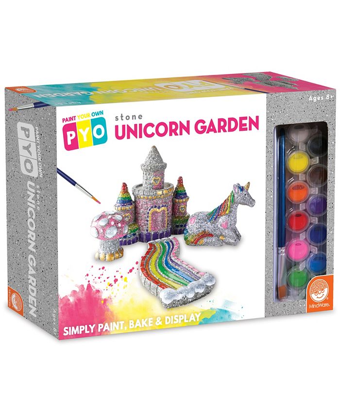 MindWare Paint Your Own Stone Unicorn Garden Macy's
