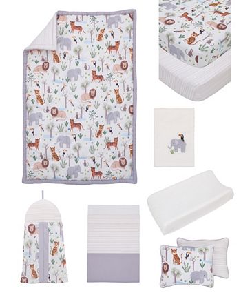 NoJo Growing Wild 8-Piece Crib Bedding Set - Macy's