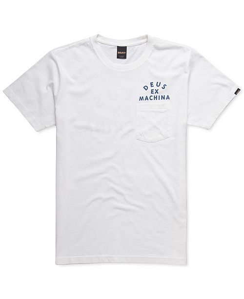Deus Ex Machina Milano Premium Short Sleeve T Shirt Grey Marle