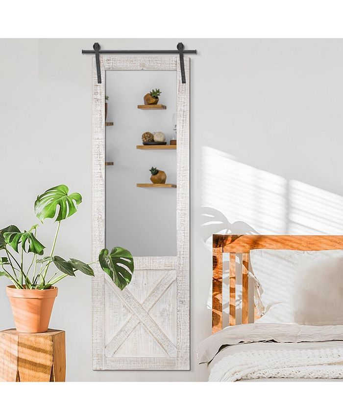 Crystal Art Gallery American Art Decor Wood Hanging Barn Door Wall