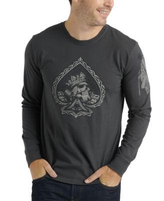 Lucky Brand - Men's Skull Poker Graphic Sweatshirt