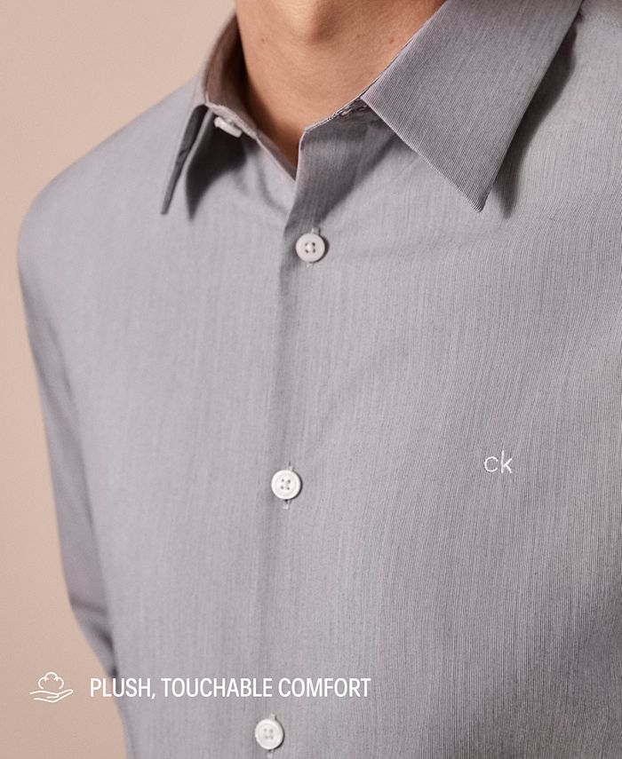 Calvin Klein Men's Slim-Fit Shirt - Macy's