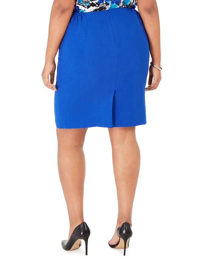 Kasper Plus Size Pencil Skirt - Macy's