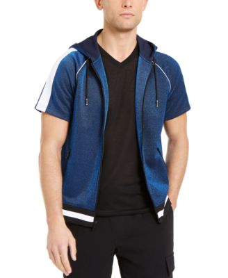 INC International Concepts - Men's Short-Sleeve Sparkle Hoodie