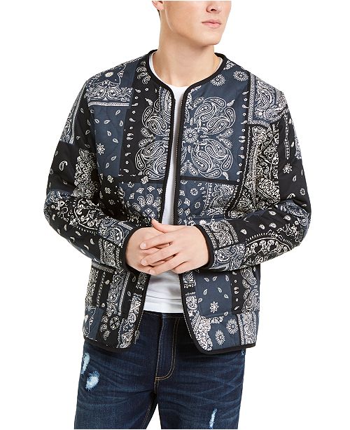 Sun Stone Men S Bandana Print Jacket Created For Macy S