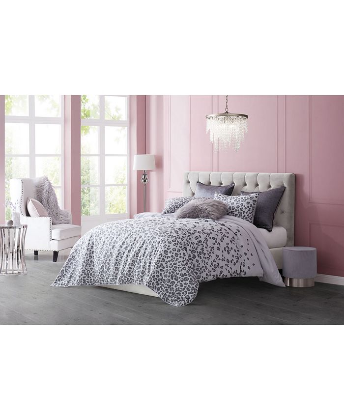 Juicy Couture Leopard Pearl 2 Piece Comforter Set, Twin/Twin XL - Macy's