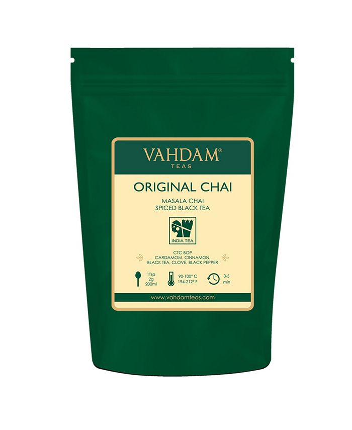 Vahdam Teas India's Original Masala Chai Tea, 100 Natural Spices 100