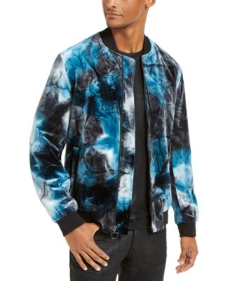 tie dye bomber jacket