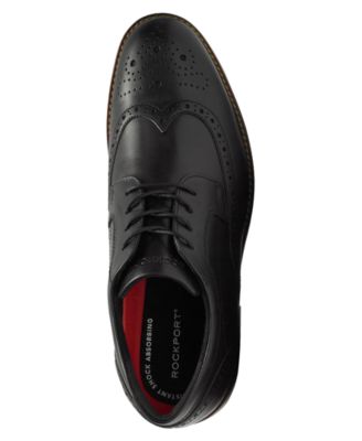rockport dustyn waterproof wingtip brogues