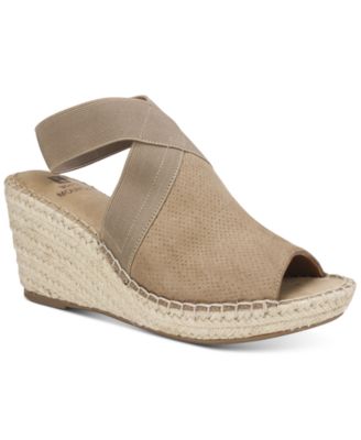 white mountain sandals wedge