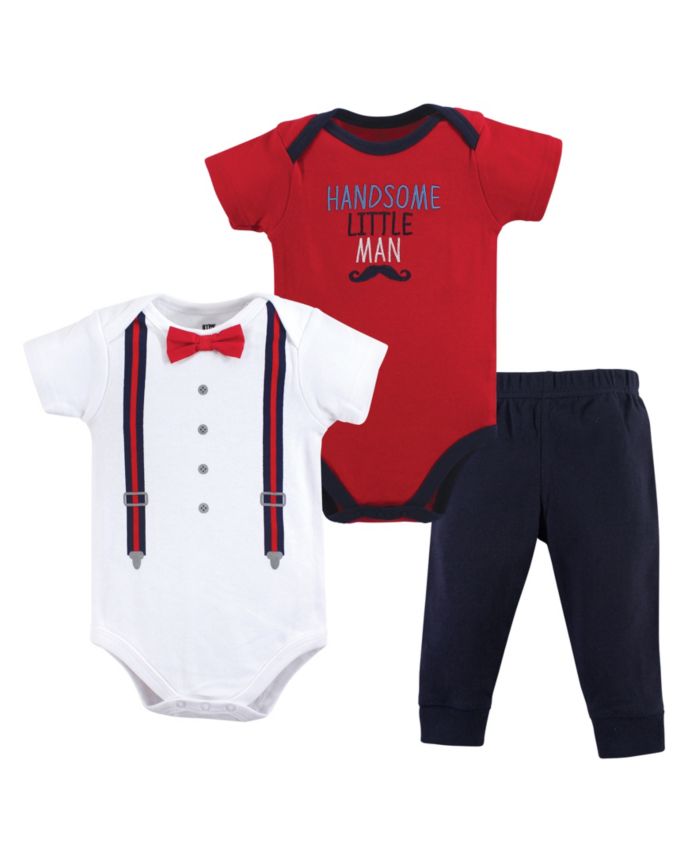 Hudson Baby Baby Girl  2-Short Sleeve Bodysuits and Pant & Reviews - Sets & Outfits - Kids - Macy's