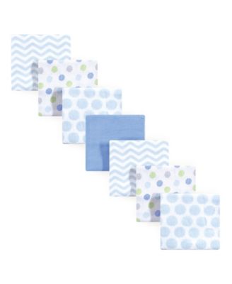 Bundle of Seven Soft Flannel Blankets