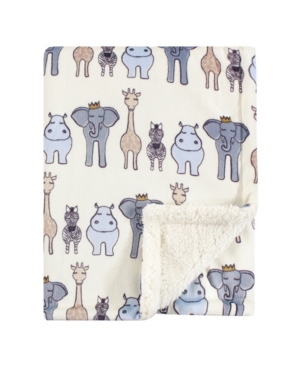 Hudson Baby Mink Blanket with Sherpa Backing