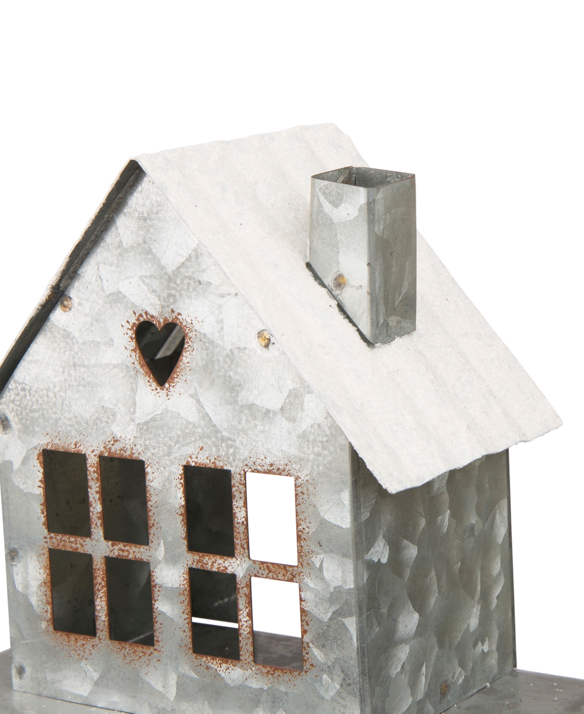 Glitzhome Galvanized House Stocking Holder