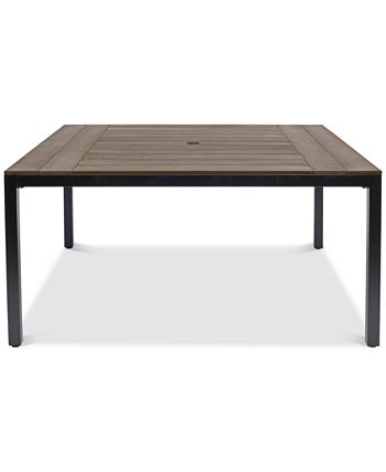 Agio - Stockholm Aluminum 61" Square Outdoor Dining Table
