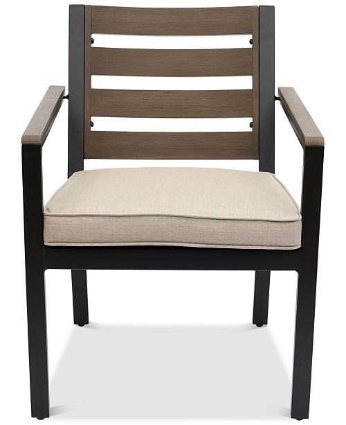Furniture Stockholm Outdoor Dining Chair with Sunbrella® Cushion