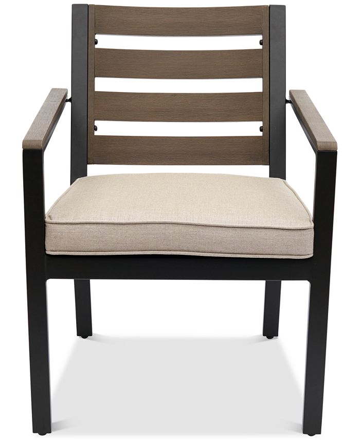 Agio Stockholm Outdoor Dining Chair with Outdoor Cushion, Created for