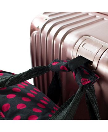 American Green Travel Melrose S 2-Piece Black Carry-On Weekender TSA Anti-Theft Luggage Set