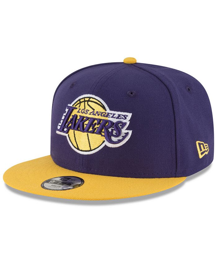 New Era Boys' Los Angeles Lakers Basic 9FIFTY Snapback Cap - Macy's