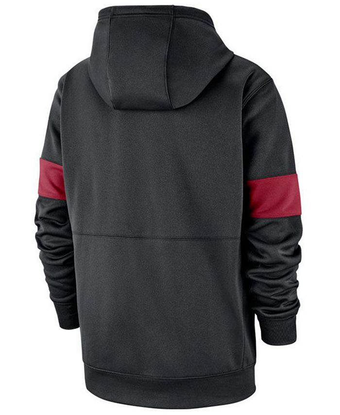 Nike Men's Stanford Cardinal Therma Sideline Hooded Sweatshirt - Macy's
