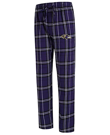 Men's Baltimore Ravens Hillstone Flannel Pants