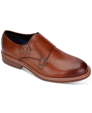 image of Kenneth Cole Reaction Men-s Klay Flex Double Monk Strap Shoes Men-s Shoes