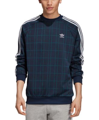 adidas plaid sweatshirt