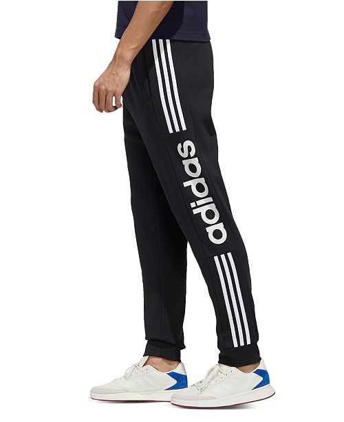 adidas Men's Essential 3-Stripe Fleece Pants & Reviews - All Activewear ...