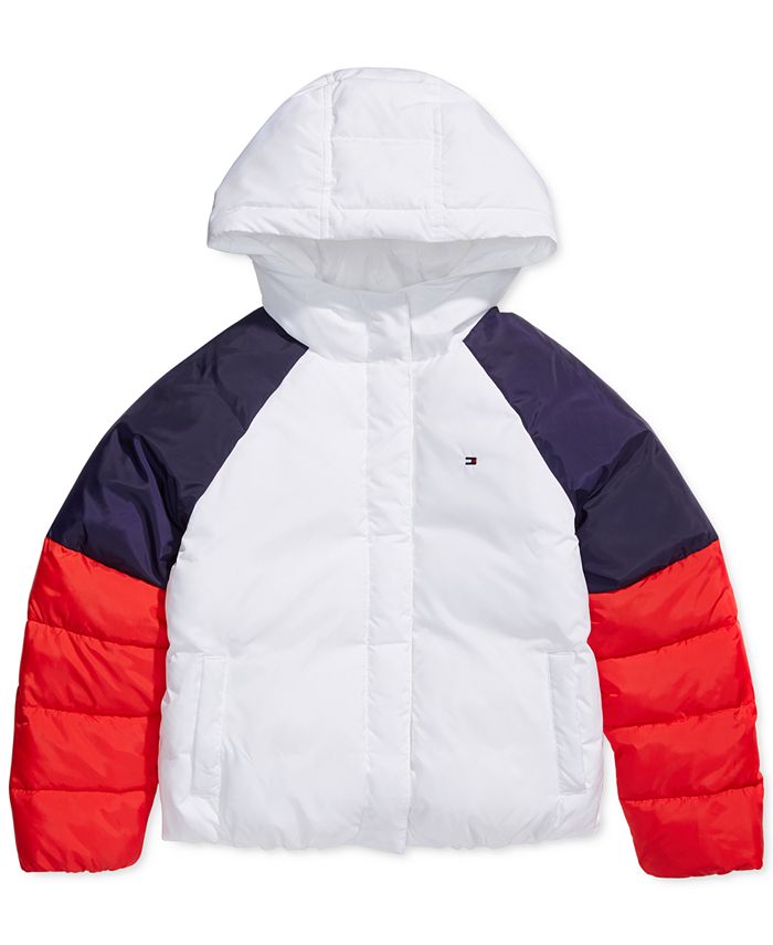Girl tommy hilfiger windbreaker sale