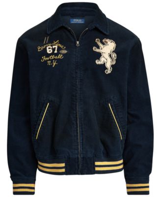 Polo Ralph Lauren Men's Corduroy Graphic Jacket - Macy's