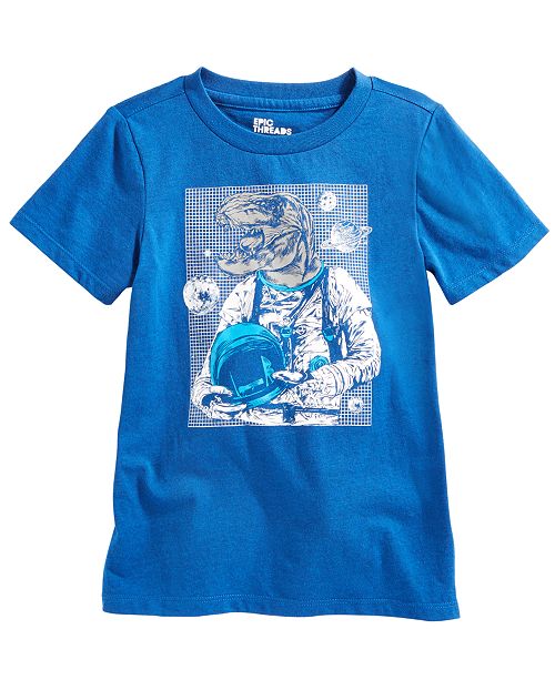 Epic Threads Little Boys Space Dino T Shirt Created For Macy S